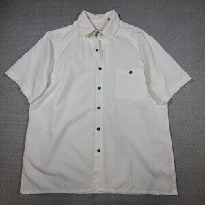 Moda Campia Men's White Button-up Shirt